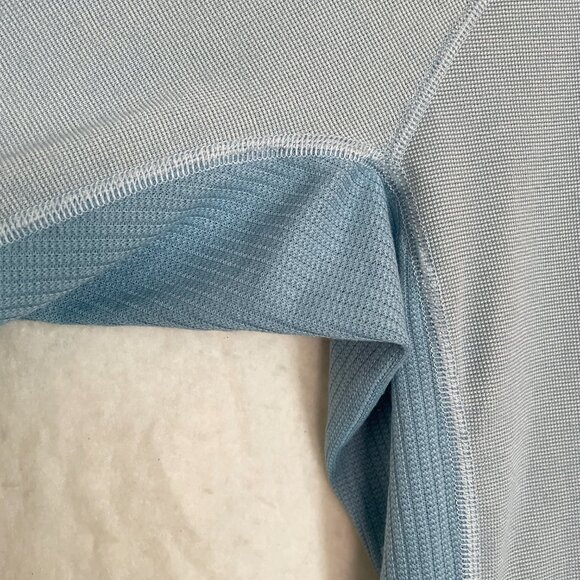 Patagonia Capilene 2 Performance Base Layer Short Sleeve Shirt Light Powder Blue - Picture 7 of 12